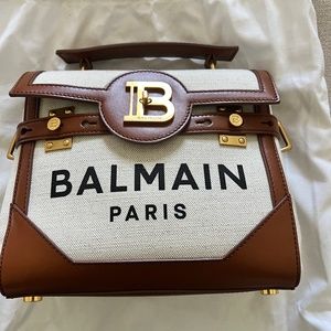 Authentic BBuzz 23 Logo Canvas Shoulder Bag